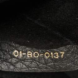 Pre Owned Dior Black Cannage Leather Medium Soft Lady Dior Tote