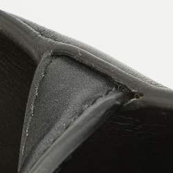 Pre Owned Dior Black Leather Saddle Bag