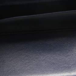 Pre Owned Dior Blue Leather Mini Diorever Top Handle Bag