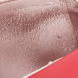Pre Owned Dior Pink Cannage Leather Medium Miss Dior Shoulder Bag