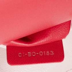 Pre Owned Dior Pink Cannage Leather Medium Miss Dior Shoulder Bag
