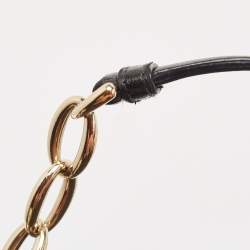 Pre Owned Dior Black Cannage Leather Soft Lady Dior Satchel