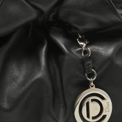 Pre Owned Dior Black Leather Le Trente Hobo