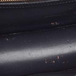 Pre Owned Dior Red Patent Leather Small Diorama Shoulder Bag