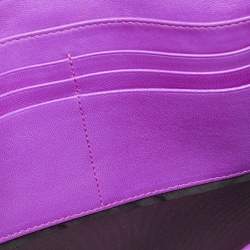 Pre Owned Dior Pink Cannage Leather Miss Dior Wallet on Chain