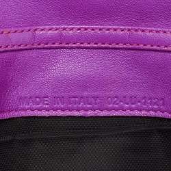 Pre Owned Dior Pink Cannage Leather Miss Dior Wallet on Chain