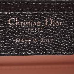 Dior Black Cannage Leather Large Lady Dior Tote