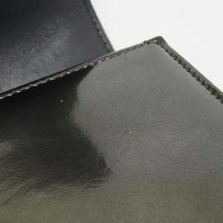 Pre Owned Dior Black Patent Leather Small Diorama Shoulder Bag