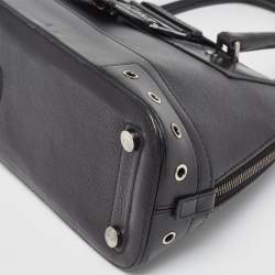 Pre Owned Dior Black Leather Street Chic Satchel