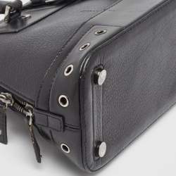 Pre Owned Dior Black Leather Street Chic Satchel