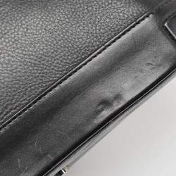 Pre Owned Dior Black Leather Street Chic Satchel