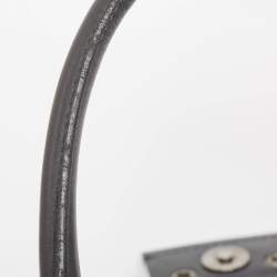 Pre Owned Dior Black Leather Street Chic Satchel