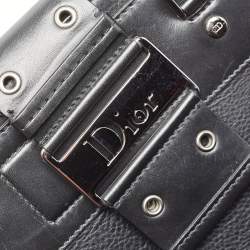 Pre Owned Dior Black Leather Street Chic Satchel