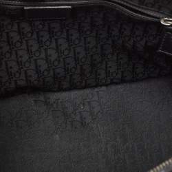 Pre Owned Dior Black Leather Street Chic Satchel