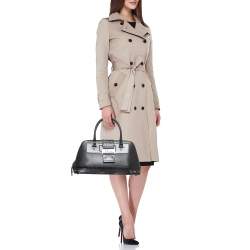 Pre Owned Dior Black Leather Street Chic Satchel