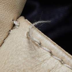Pre Owned Dior Beige Python Chri Chri Tote