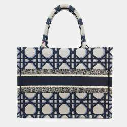 Pre Owned Christian Dior Book Tote Handbag 36 M1296