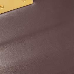 Pre Owned Dior Burgundy Leather 30 Montaigne Box Bag