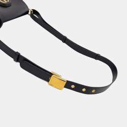 Dior Black Leather Small Bobby Shoulder Bag