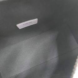 Dior Gray Canvas Ringo Shoulder Bag