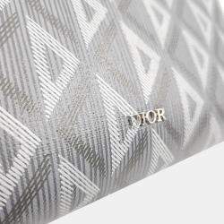 Dior Gray Canvas Ringo Shoulder Bag