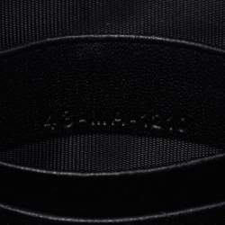 Pre Owned Dior Black Cannage Leather Lady Dior Chain Phone Holder Crossbody Bag