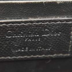 Pre Owned Dior Black Leather 30 Montaigne Crossbody Bag