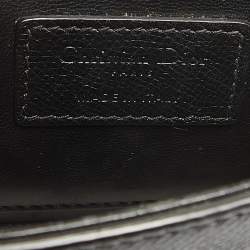 Pre Owned Dior Black Leather 30 Montaigne Crossbody Bag