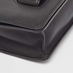 Pre Owned Dior Black Leather J'Adior Flap Shoulder Bag