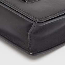 Pre Owned Dior Black Leather J'Adior Flap Shoulder Bag