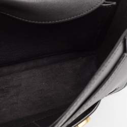 Pre Owned Dior Black Leather J'Adior Flap Shoulder Bag