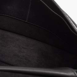 Pre Owned Dior Black Leather J'Adior Flap Shoulder Bag