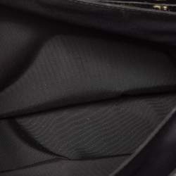 Pre Owned Dior Black Cannage Leather Miss Dior Shoulder Bag