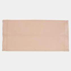 Pre Owned حقيبة توت بوك جلد ديور نيود متوسطة