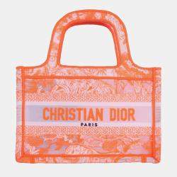 Dior tote bag orange hotsell