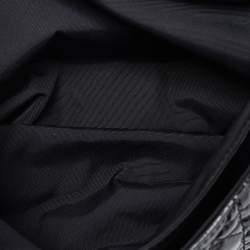 Pre Owned Dior Black Cannage Patent Leather Miss Dior Promenade Shoulder Bag