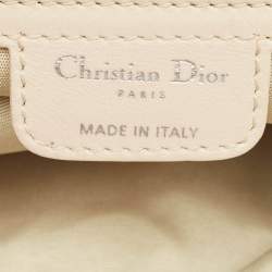 Dior Light Beige Leather Karenina East West Karenina Satchel