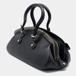 Pre Owned Dior Black Leather My Dior Tote Bag
