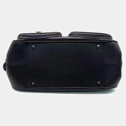 Pre Owned Dior Black Leather My Dior Tote Bag