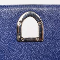 Dior Blue Leather Medium Diorama Shoulder Bag