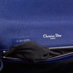 Dior Blue Leather Medium Diorama Shoulder Bag