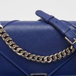 Dior Blue Leather Medium Diorama Shoulder Bag