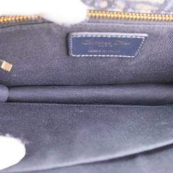 Dior Blue Oblique Canvas 30 Montaigne Shoulder Bag