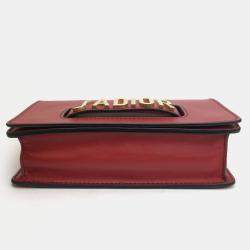 Dior Red Leather Medium J'Adior Shoulder Bag