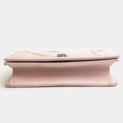 Dior Pink Leather Small Diorama Shoulder Bag