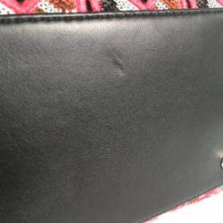 Dior Multicolor Leather and Sequin Medium Lady Dior Tote Bag