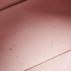 Pre Owned Dior Black/Pink Leather Small Dior Addict Shopping Tote