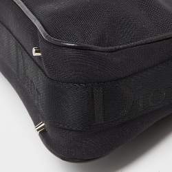 Pre Owned Dior Black Canvas and Leather Hardcore Shoulder Bag