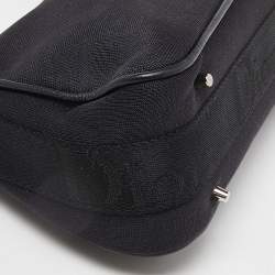 Pre Owned Dior Black Canvas and Leather Hardcore Shoulder Bag