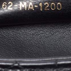Pre Owned Dior Black Cannage Leather Small Caro Shoulder Bag